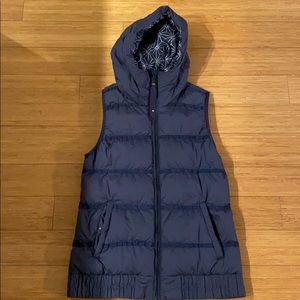 Lululemon puffy vest, Reversible - Size 6